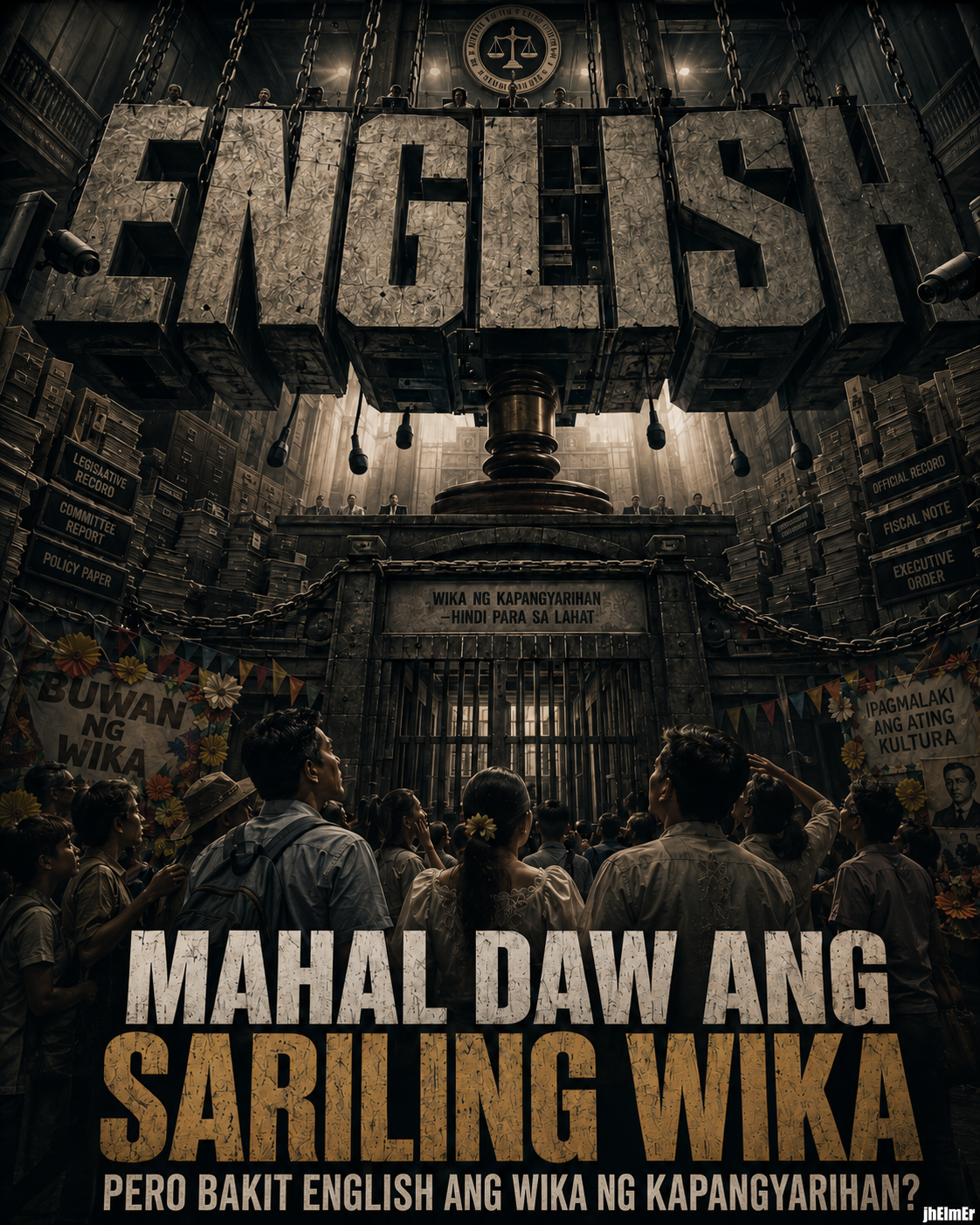 MAHAL DAW ANG SARILING WIKA—PERO BAKIT ENGLISH ANG WIKA NG KAPANGYARIHAN? Civic Explainer tungkol sa Filipino, English, wika ng kapangyarihan, at pampublikong pag-unawa.